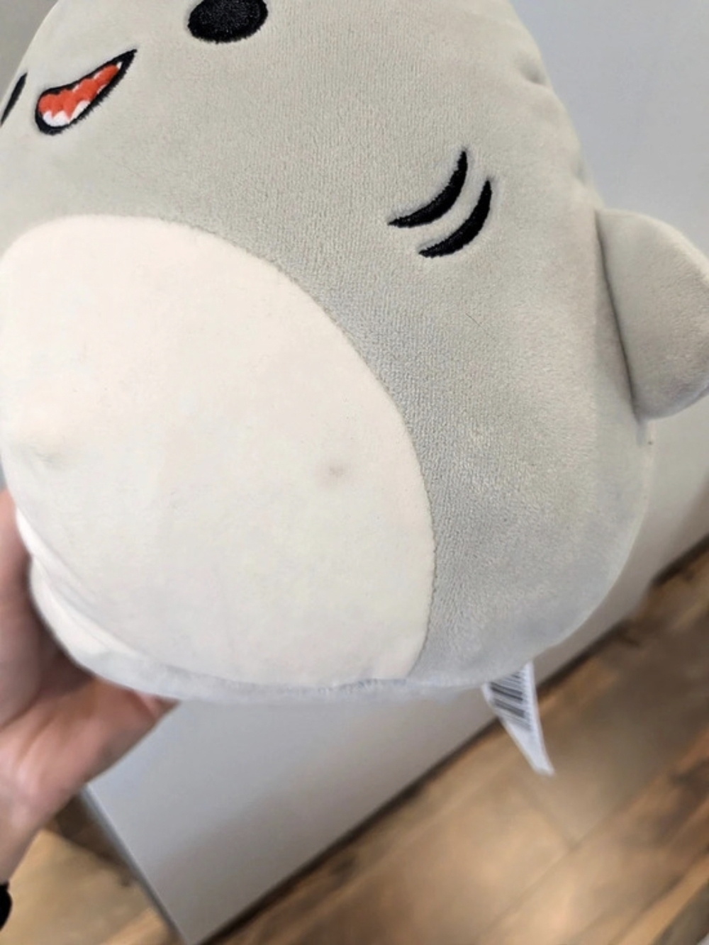 Squishmallows Gordon the Shark Gray & White Shark Plush - Picture 2 of 5